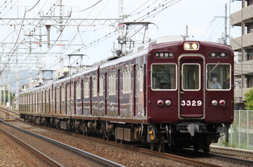 阪急電鉄 正雀車庫 3300系 3329F
