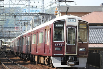 阪急電鉄 平井車庫 9000系 9009F