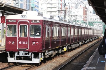 阪急電鉄 平井車庫 6000系 6003F