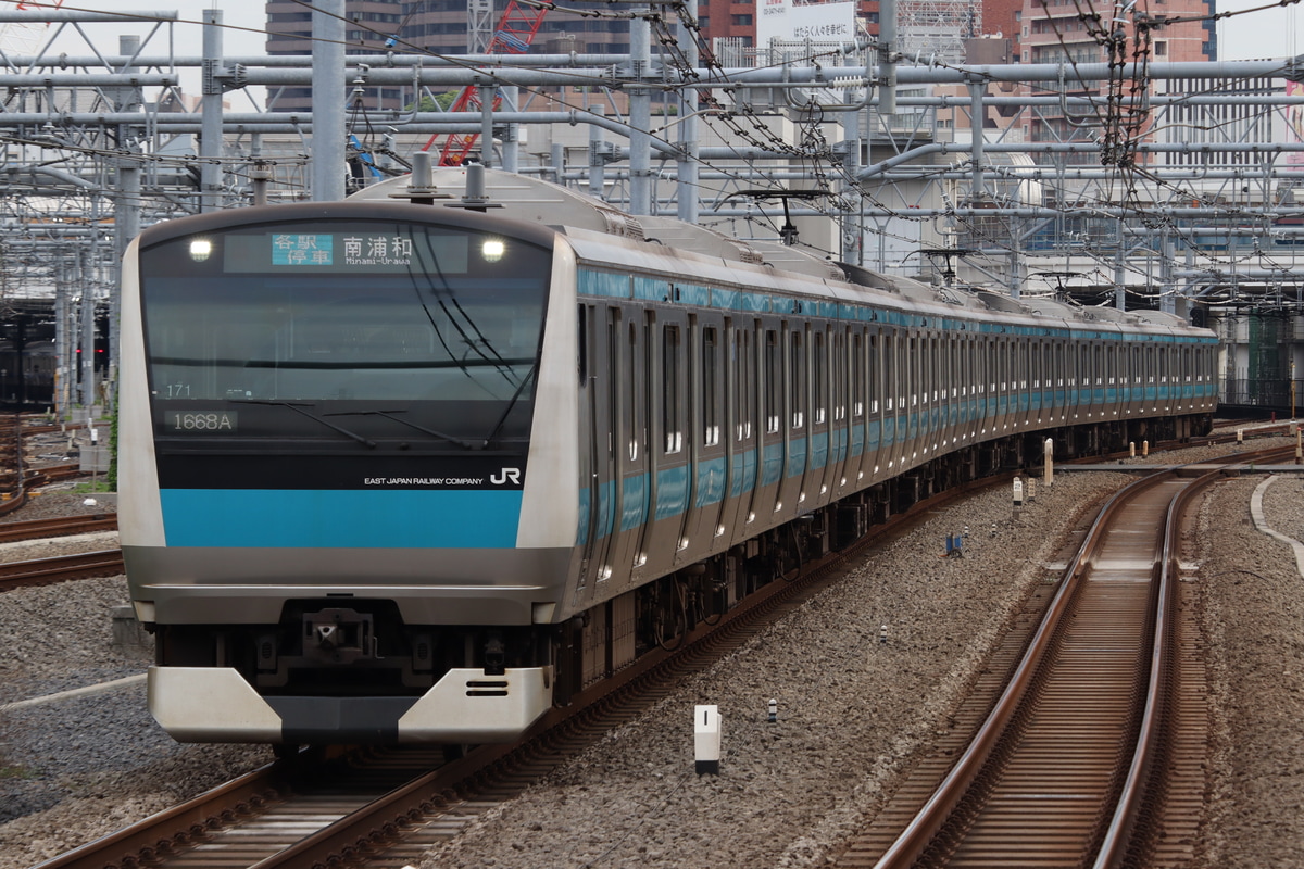 JR東日本 さいたま車両センター E233系 サイ171編成