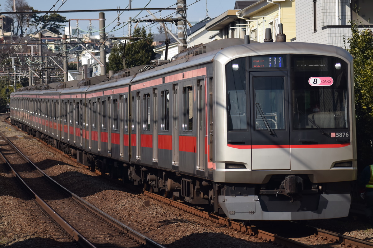 東急電鉄 元住吉検車区 5050系 5176f