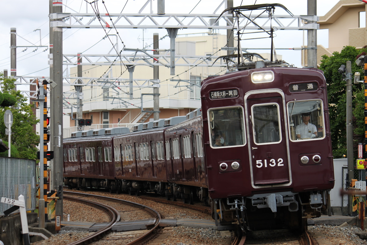 阪急電鉄 平井車庫 5100系 5132F