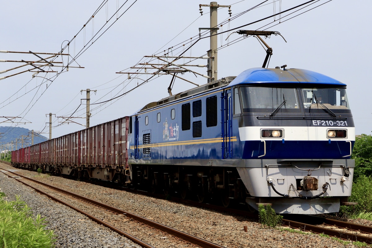 JR貨物 吹田機関区 EF210 321