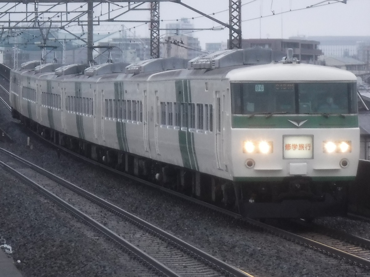JR東日本 大宮総合車両センター東大宮センター 185系 オオB6編成