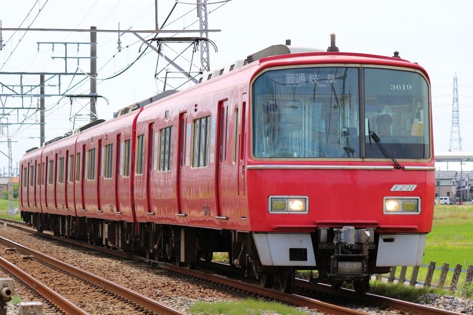 名鉄3500系3519F(3519編成)の編成データ、編成表、ニュース