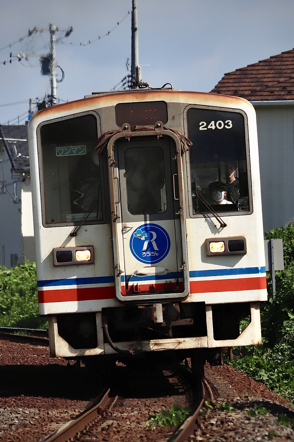 関東鉄道 水海道車両基地 キハ2400形 2403