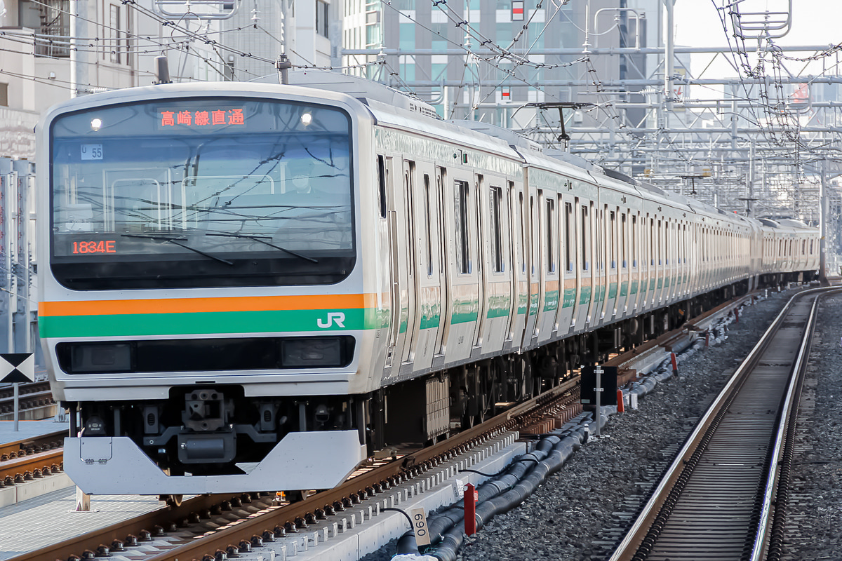 JR東日本  E231系 ヤマU55編成