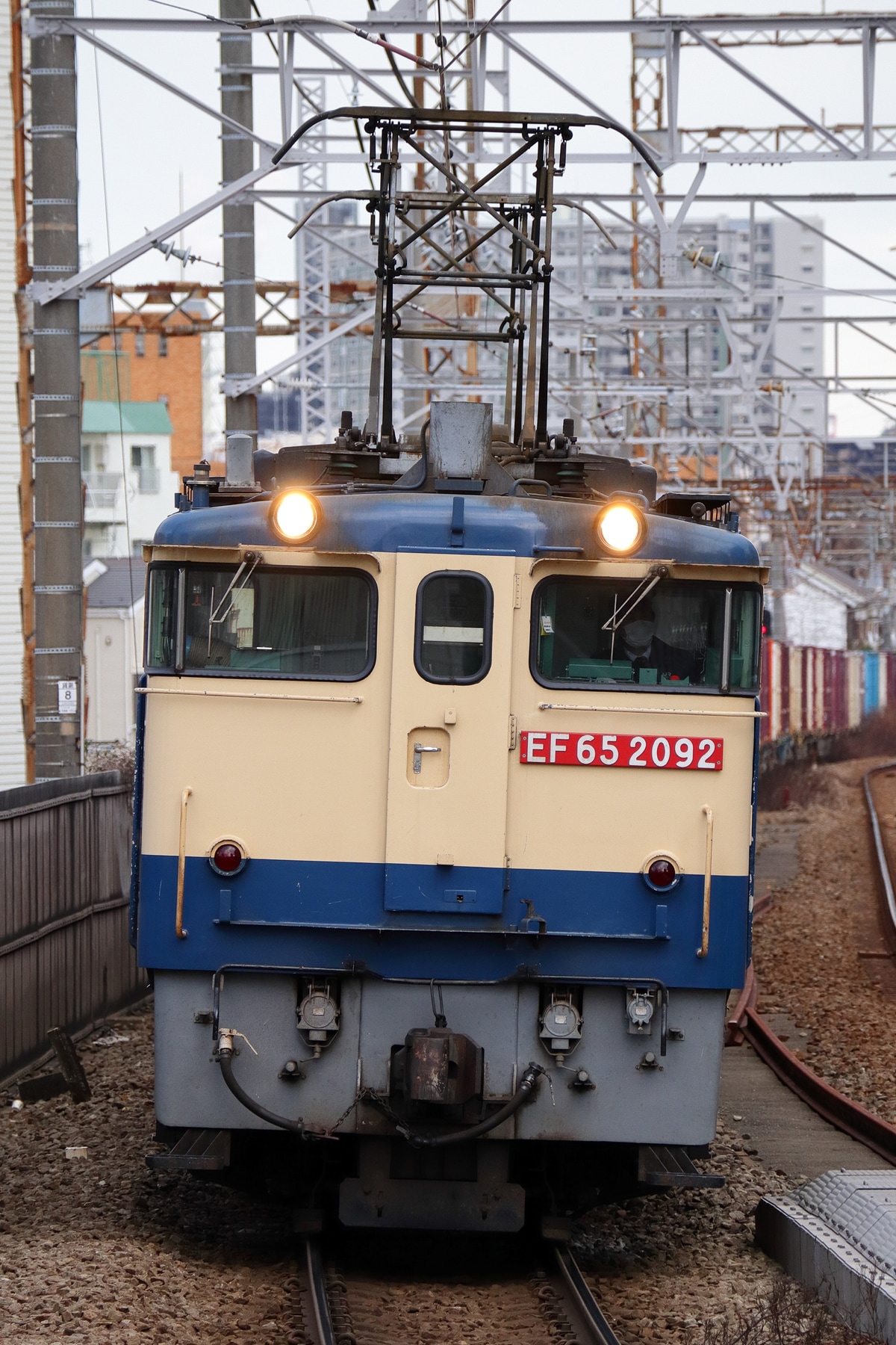 JR東日本  ef65 2092