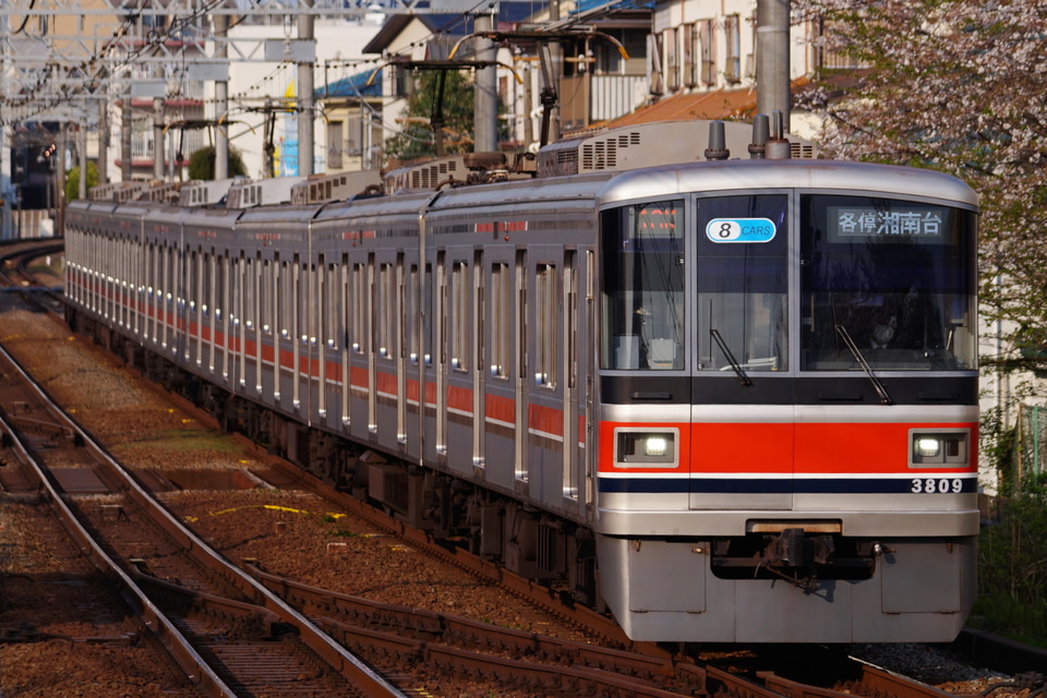 東急3000系3109F<br class="br-sp" />(3109編成)の写真