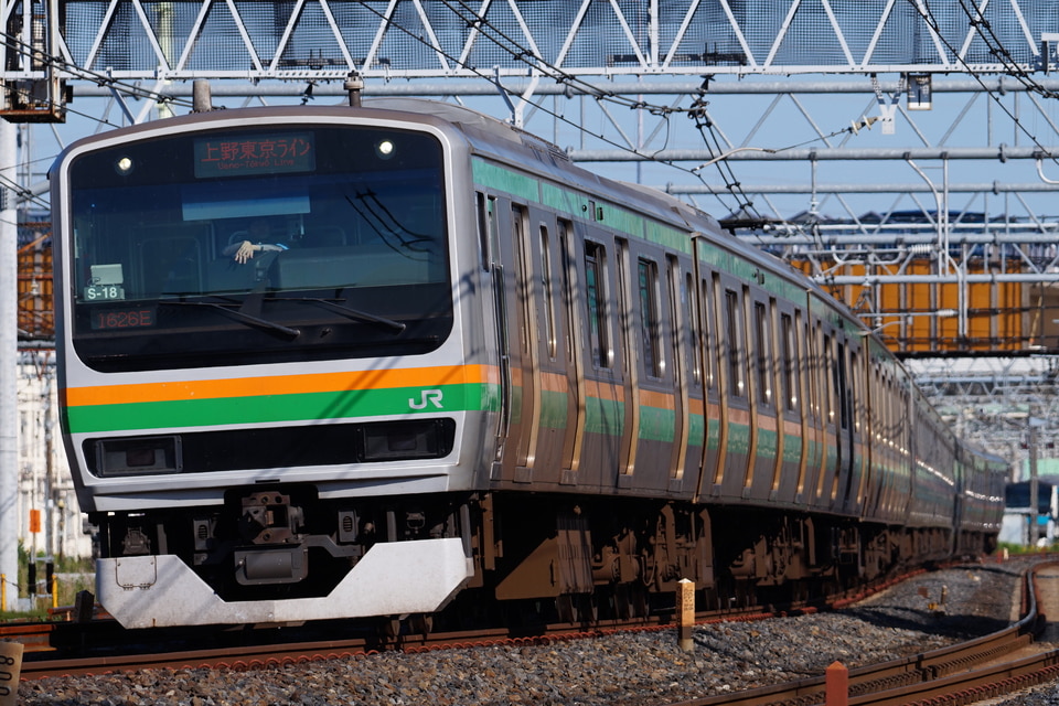 JR東E231系コツS-18編成<br class="br-sp" />(コツS18編成)(コツS-18)(コツS18)の写真