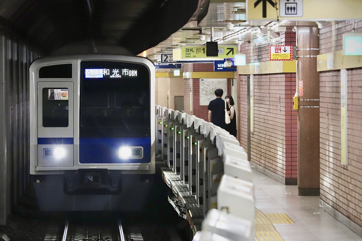 西武鉄道 小手指車両基地 6000系 6114F