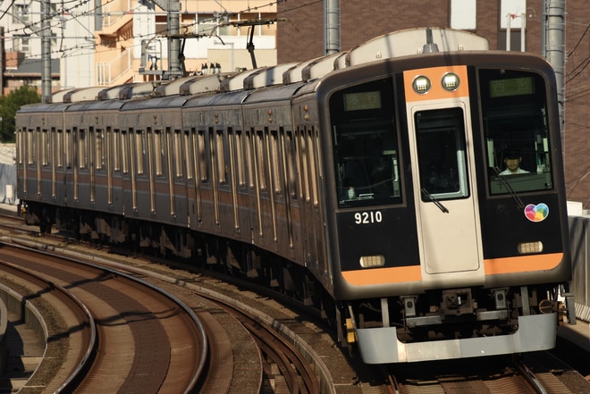 尼崎車庫9000系9209Fを鳴尾駅で撮影した写真