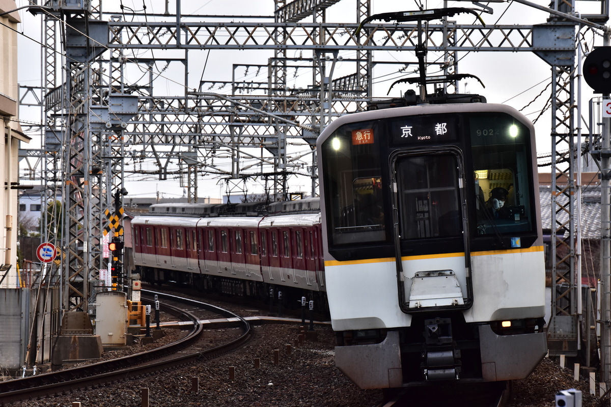 近畿日本鉄道 東花園検車区 9020系 EE22