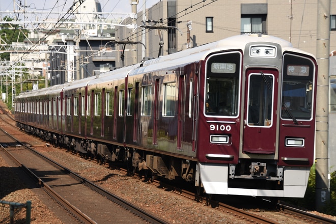 西宮車庫9000系9000Fを不明で撮影した写真