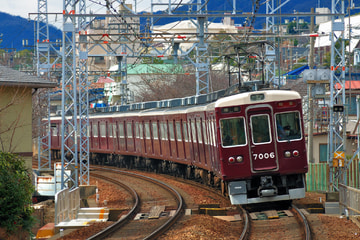 阪急電鉄 西宮車庫 7000系 7006F