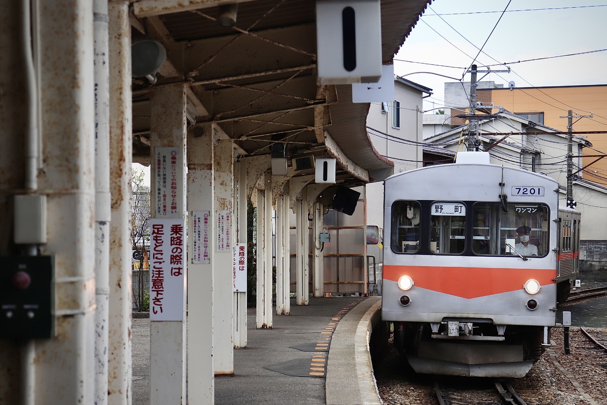 北陸鉄道 鶴来車両工場 7000系 7201F