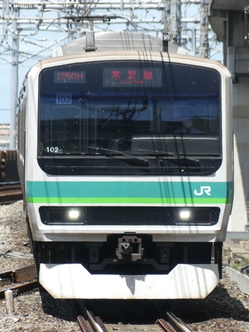 JR東日本 松戸車両センター本区 E231系 マト102編成