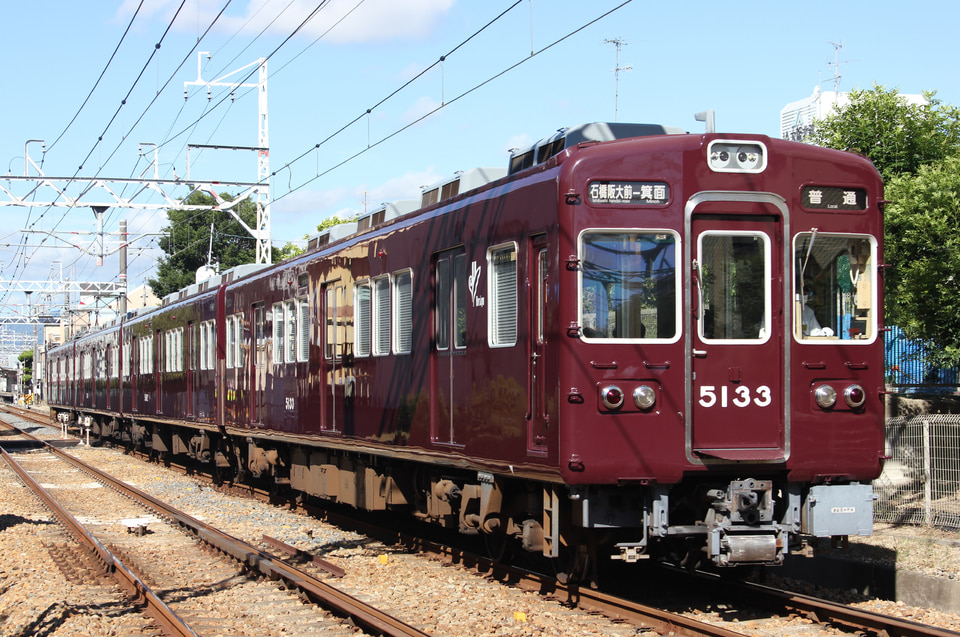 阪急5100系5132×4R<br class="br-sp" />(5132F)(5132編成)の写真