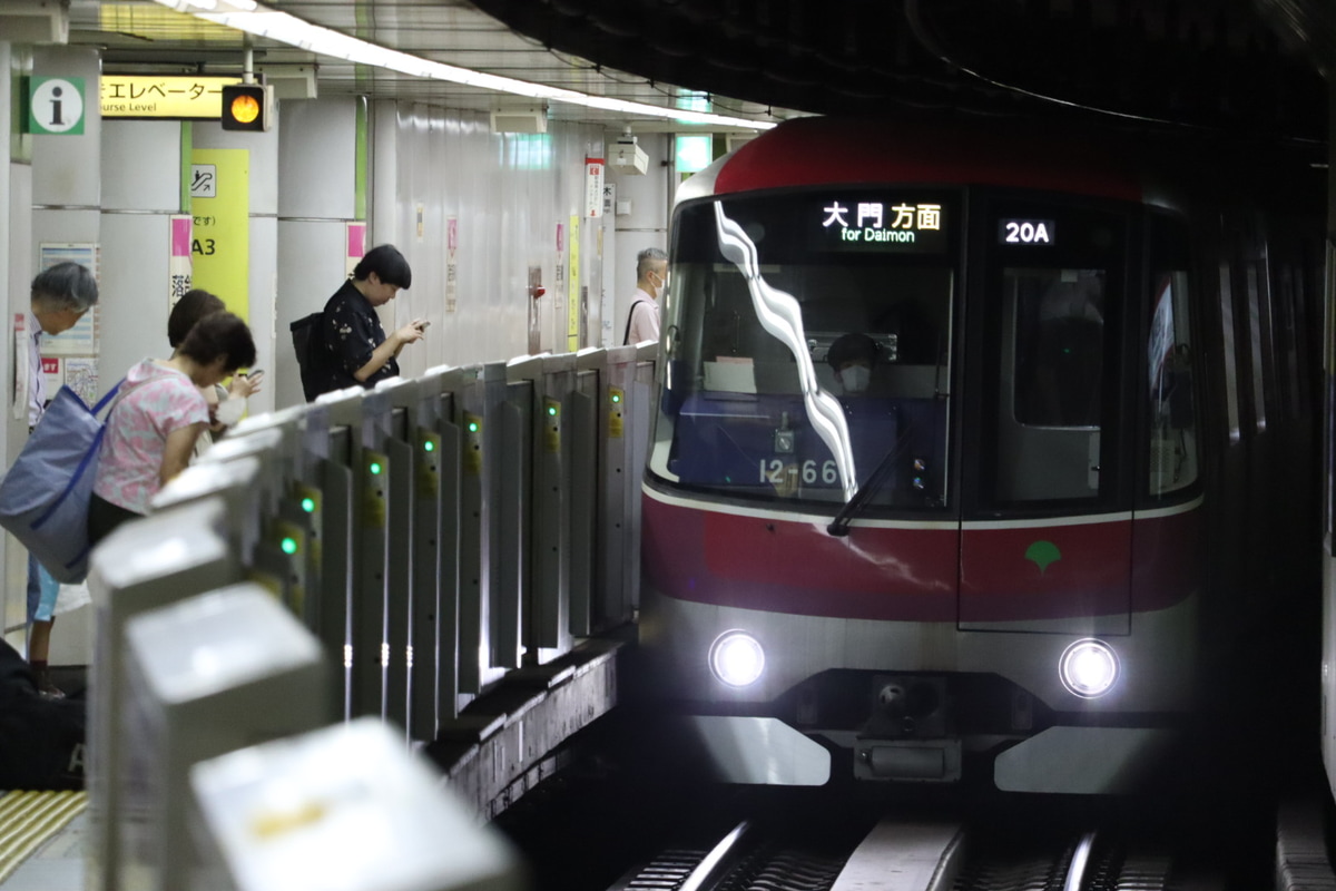 東京都交通局 木場車両検修場（木場車庫） 12-600形 12-661F