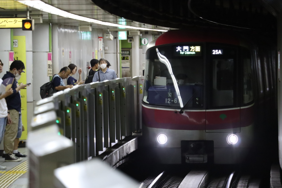 東京都交通局 木場車両検修場（木場車庫） 12-600形 12-611F