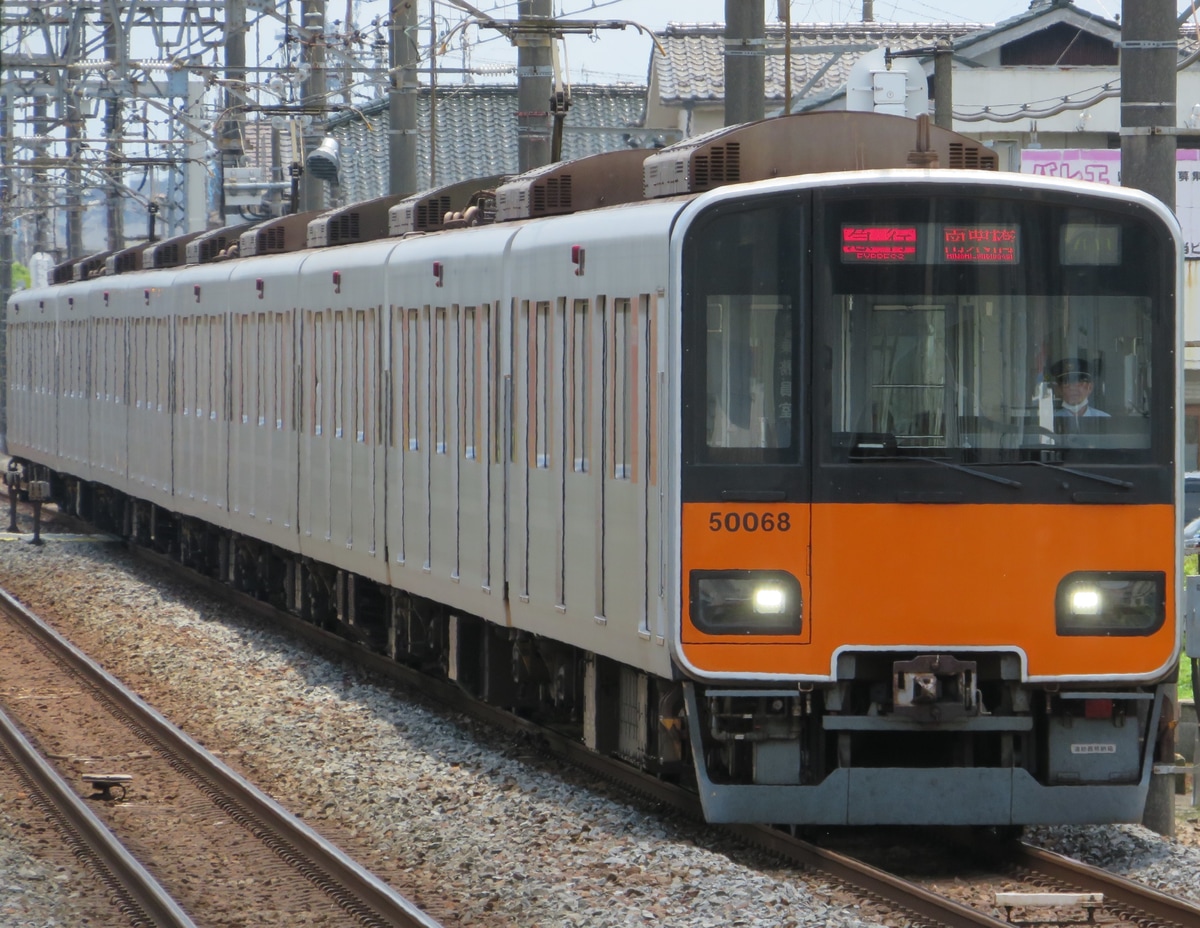東武鉄道 南栗橋車両管区本所 50050型 51068F