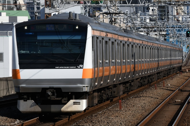 豊田車両センターE233系トタT41編成を阿佐ケ谷駅で撮影した写真