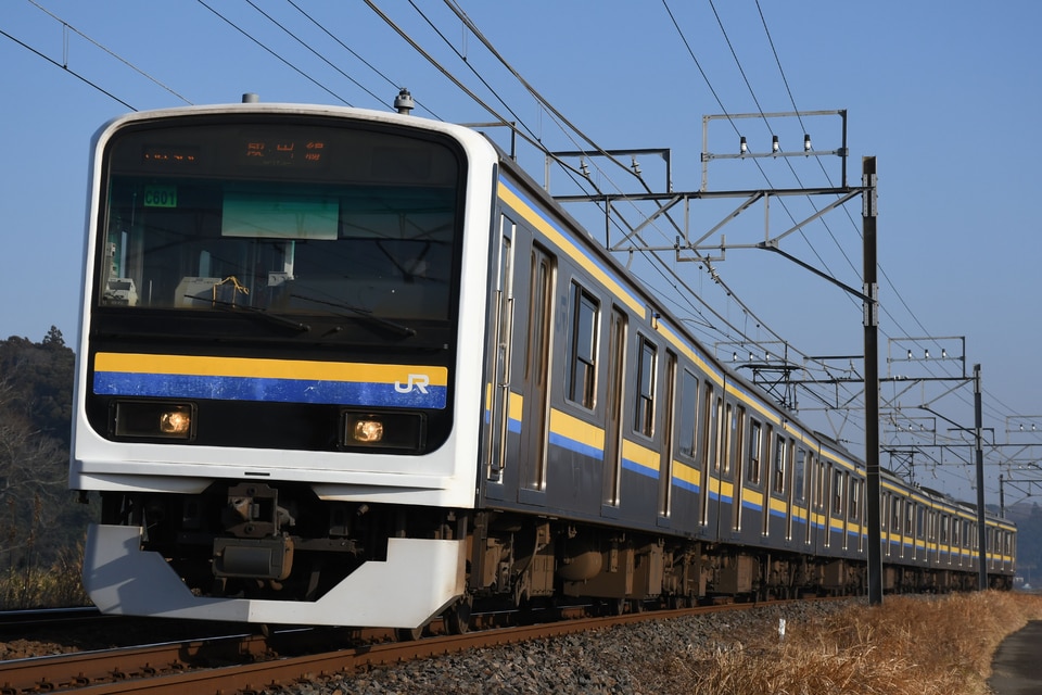 JR東209系マリC601編成(C601編成)(マリC601)の編成データ、編成