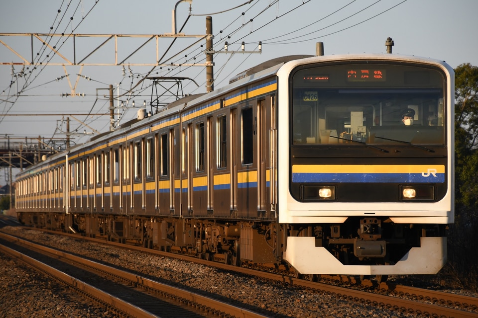 JR東209系マリC426編成<br class="br-sp" />(C426編成)(マリC426)の写真