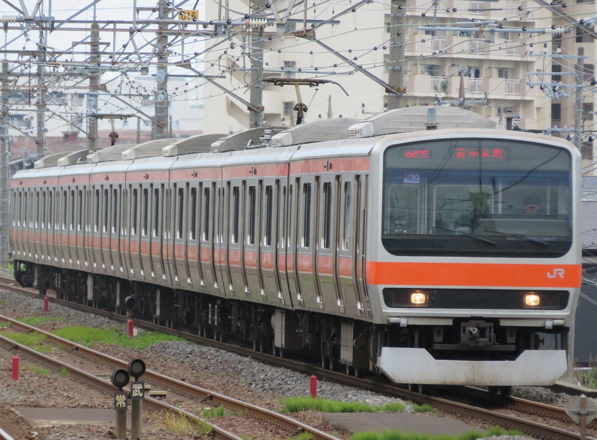 JR東日本 京葉車両センター E231系 ケヨMU39編成