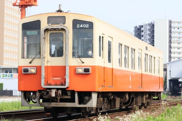 関東鉄道 水海道車両基地 キハ2400形 キハ2402