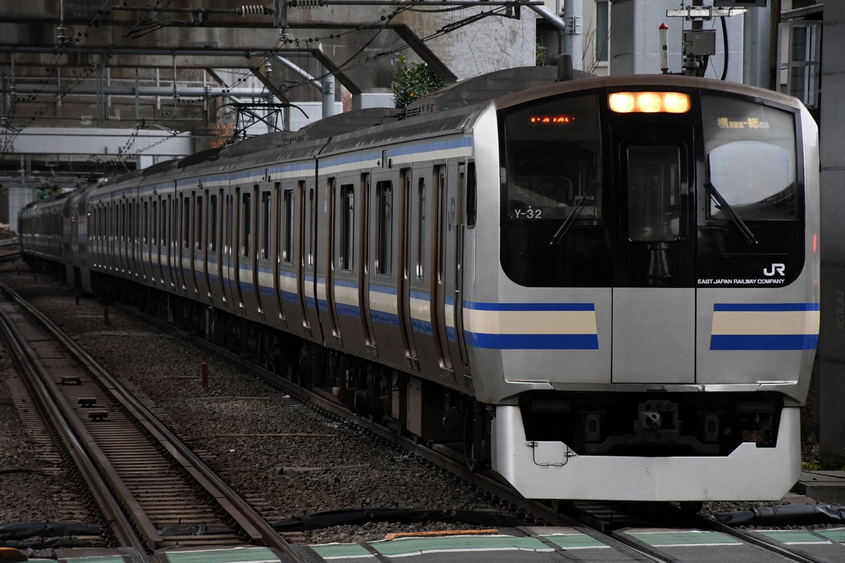 JR東日本 鎌倉車両センター本所 E217系 クラY-32編成