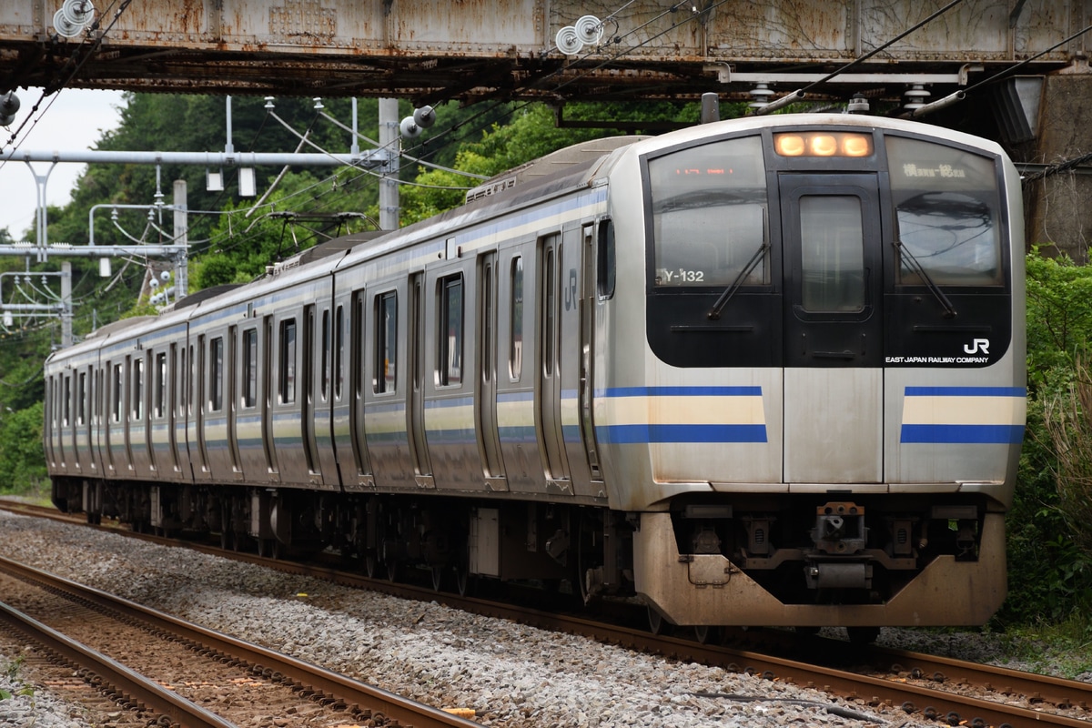 JR東日本 鎌倉車両センター本所 E217系 クラY-132編成