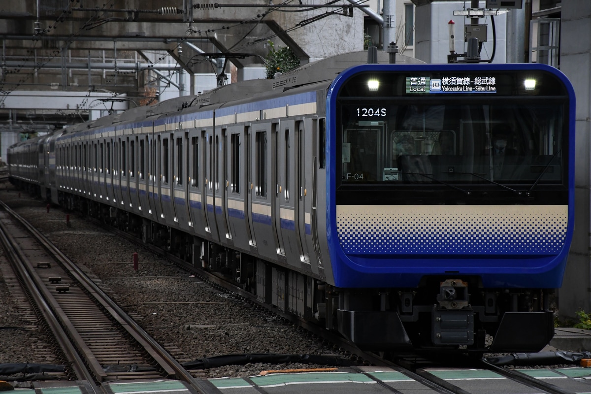 JR東日本 鎌倉車両センター本所 E235系 クラF-04編成