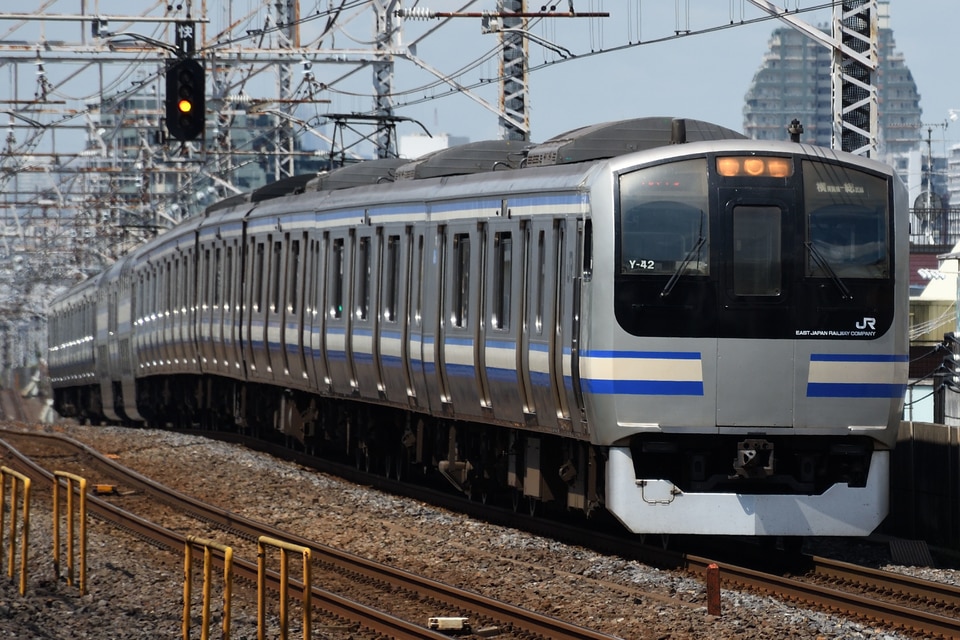 JR東E217系クラY-42編成<br class="br-sp" />(Y-42編成)(Y42編成)の写真