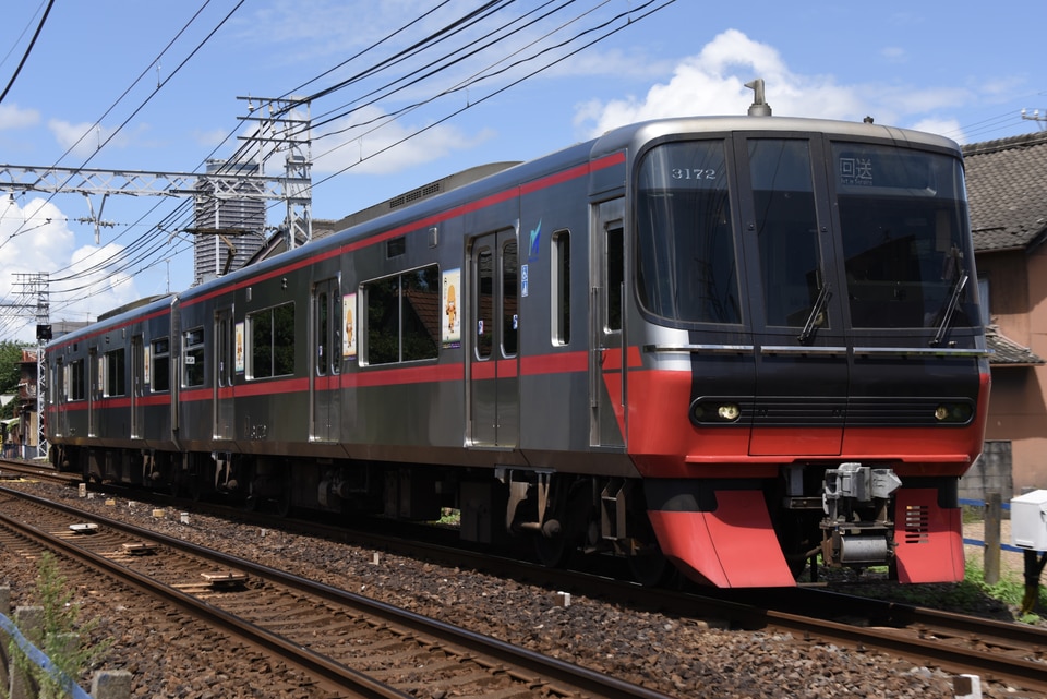 名鉄3150系3172F(3172編成)の編成データ、編成表、ニュース
