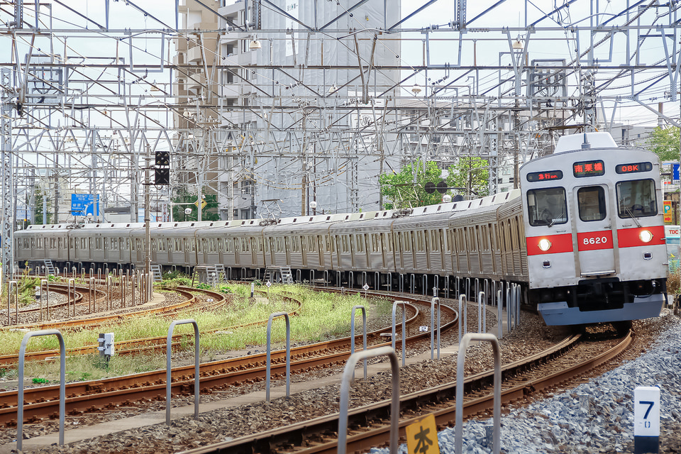 東急8500系8620F(8620編成)（田園都市線）（廃車済）の編成データ