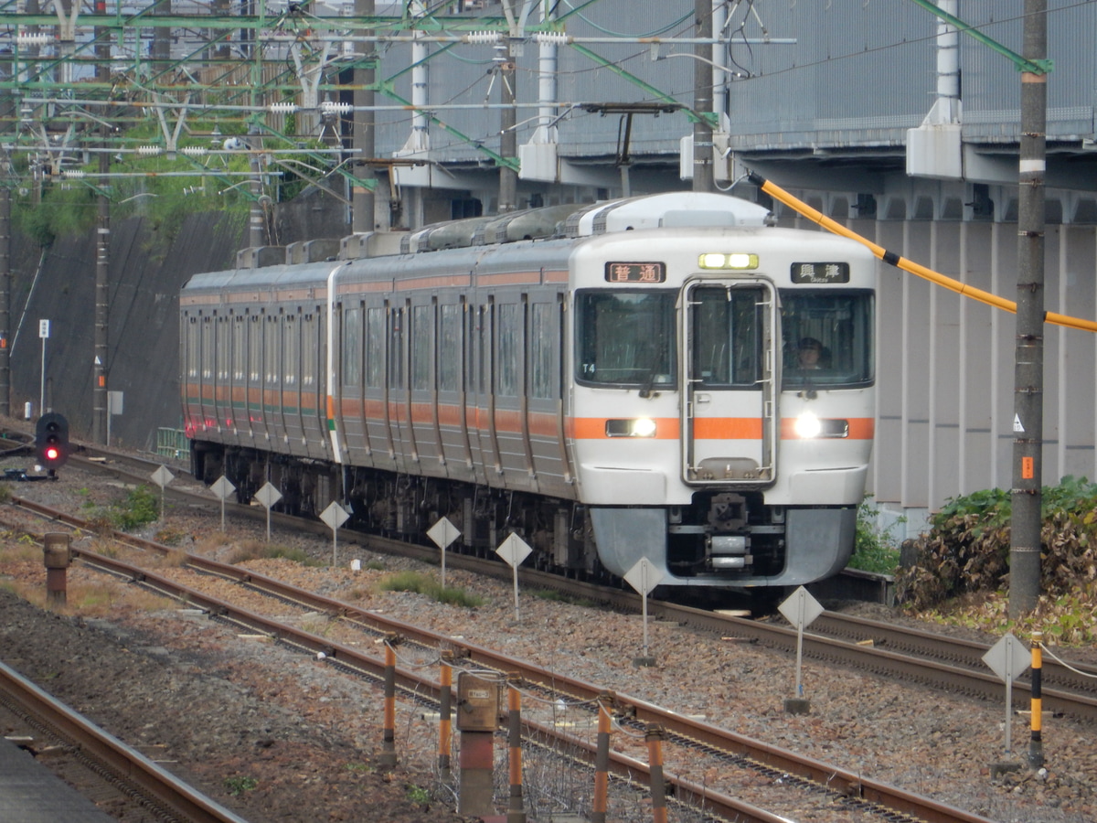 JR東海 静岡車両区 313系 シスT4編成