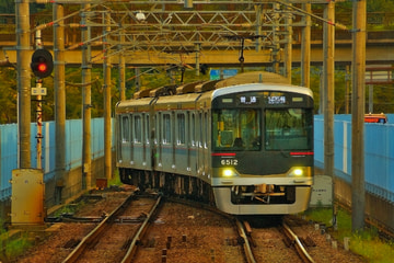神戸電鉄 鈴蘭台車庫 6500系 6512F