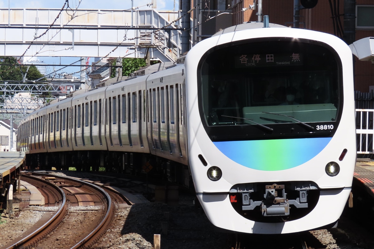 西武鉄道 玉川上水車両管理所 30000系 38110F