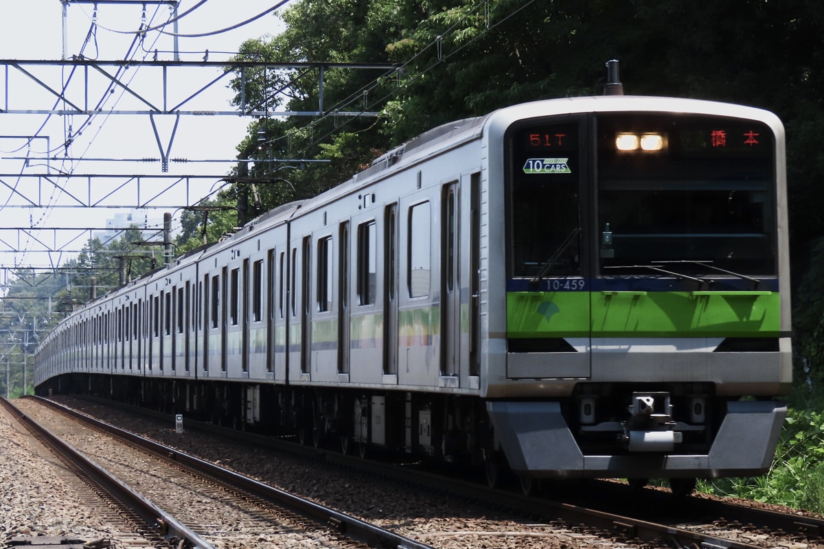 東京都交通局 大島車両検修場 10-300形 10-459F