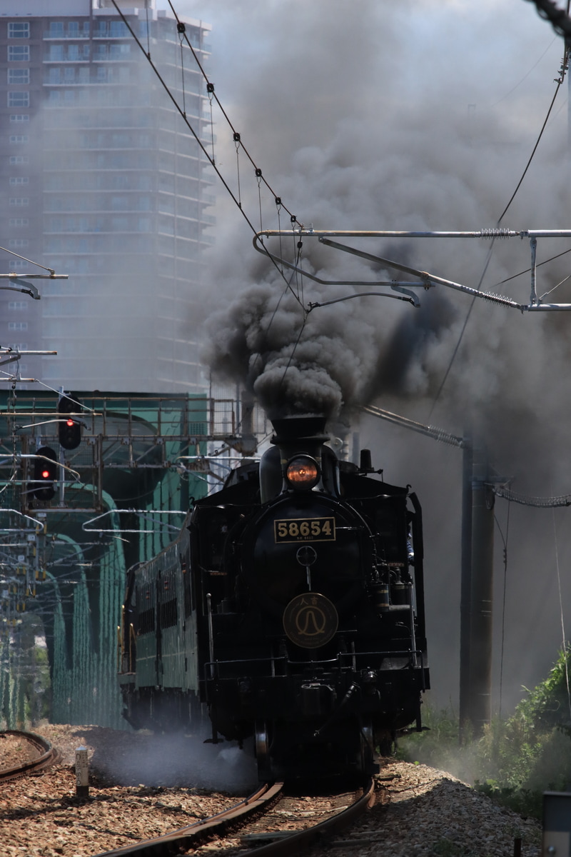 JR九州 熊本総合車両所 8620形 58654