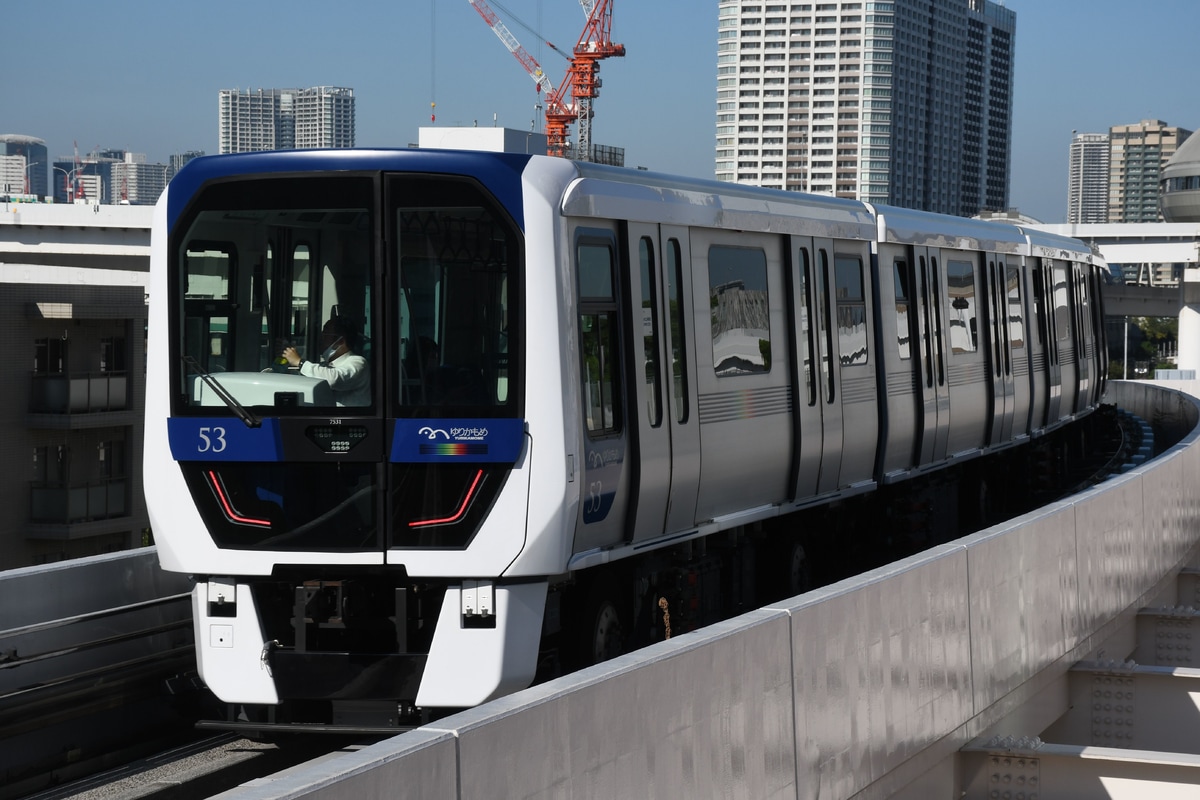 ゆりかもめ ゆりかもめ車両基地 7500系 7531F
