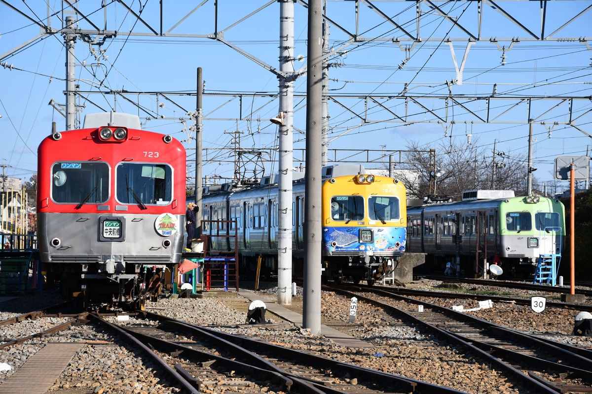 上毛電気鉄道 大胡車両区 700形 