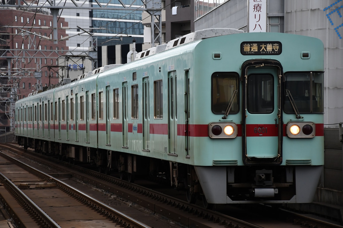 西日本鉄道 筑紫車両基地 6000形 6001F