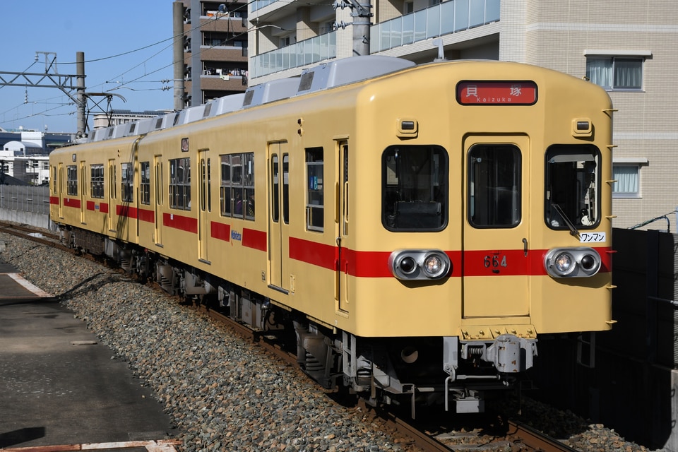 西鉄600形614F<br class="br-sp" />(614編成)の写真
