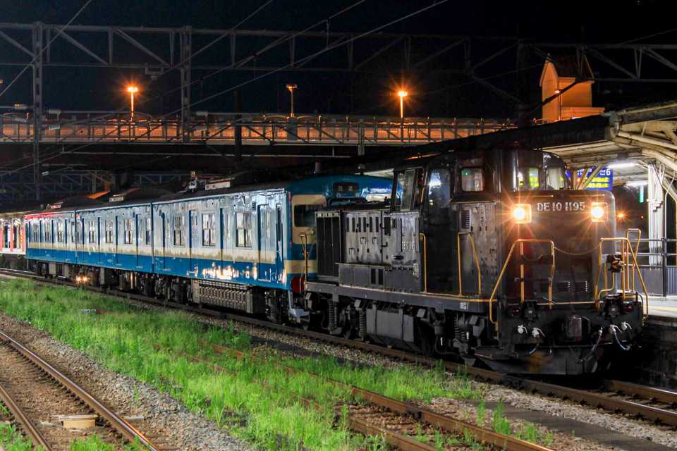 JR九DE10形DE10-1195（熊本車両センター）の編成データ、編成表