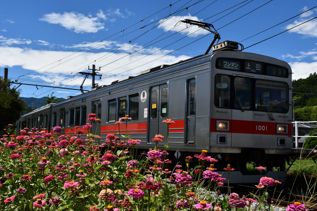 上田電鉄  1000系 1001F