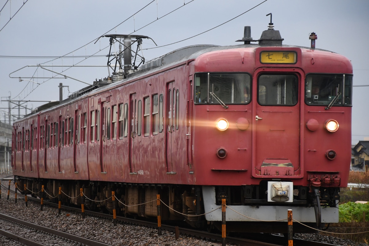 JR西日本 金沢総合車両所 415系 C08編成