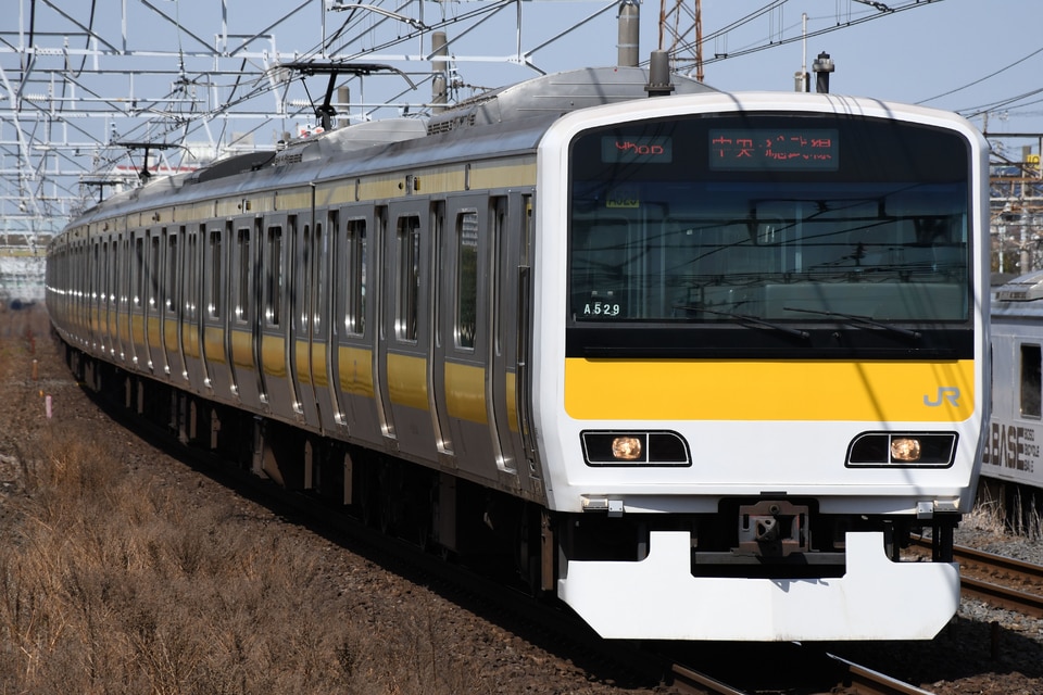 JR東E231系ミツA529編成<br class="br-sp" />(A529編成)(ミツA529)の写真