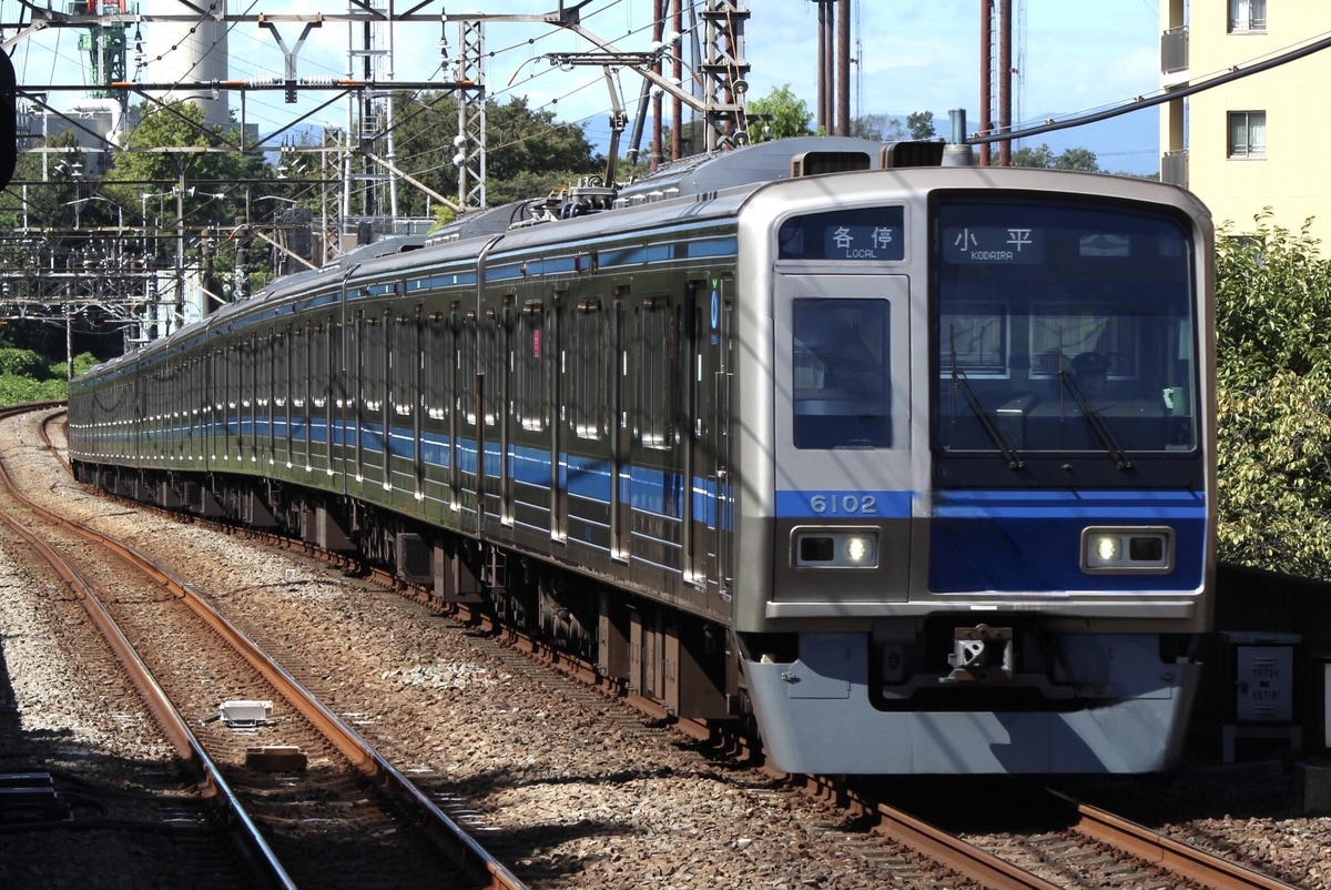 西武鉄道  6000系 6102f